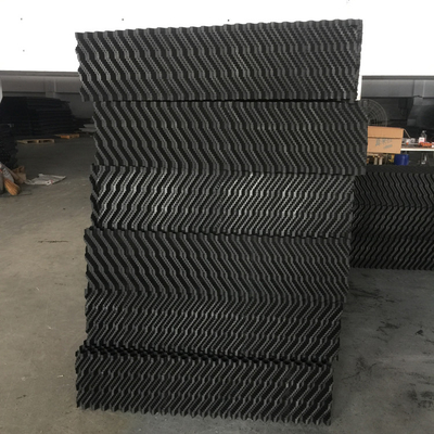 Material da desinfecção da exploração agrícola de porco para o enchimento molhado plástico da cortina de Wusen da suficiência da torre refrigerando