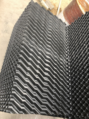 Material da desinfecção da exploração agrícola de porco para o enchimento molhado plástico da cortina de Wusen da suficiência da torre refrigerando