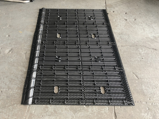 suficiências pretas plenas do PVC da torre refrigerando do comprimento da largura 2440mm de 1150mm