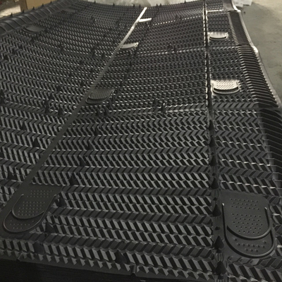 Meios plenos de suspensão 0.38-0.6mm do fluxo transversal de torre refrigerando de 1350mm