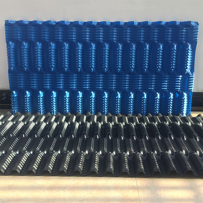 blocos da suficiência do PVC dos meios do fluxo do contador da substituição dos meios da suficiência da torre refrigerando de 500mm