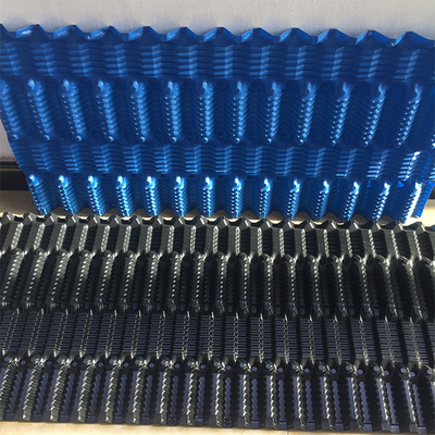 blocos da suficiência do PVC dos meios do fluxo do contador da substituição dos meios da suficiência da torre refrigerando de 500mm