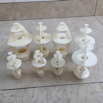 1&quot; torre refrigerando provê de bocal o tipo plástico da cesta da flor da linha externo