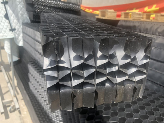 Eliminadores industriais da tração do PVC da torre refrigerando de água do contracorrente