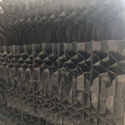 Eliminadores industriais da tração do PVC da torre refrigerando de água do contracorrente